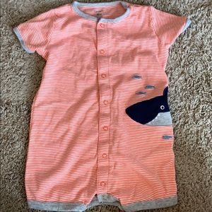 Carters 18m shark romper